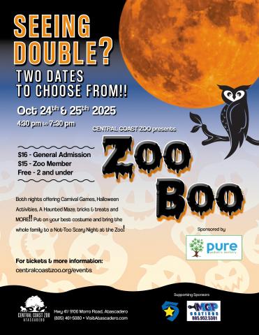 Spooky Season at the Central Coast Zoo Atascadero! | City of